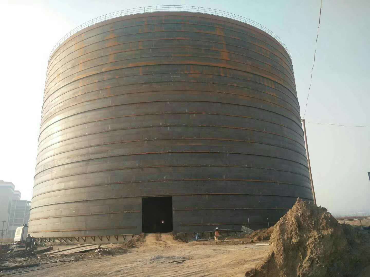 吉州承建大型钢板库的好处及原理