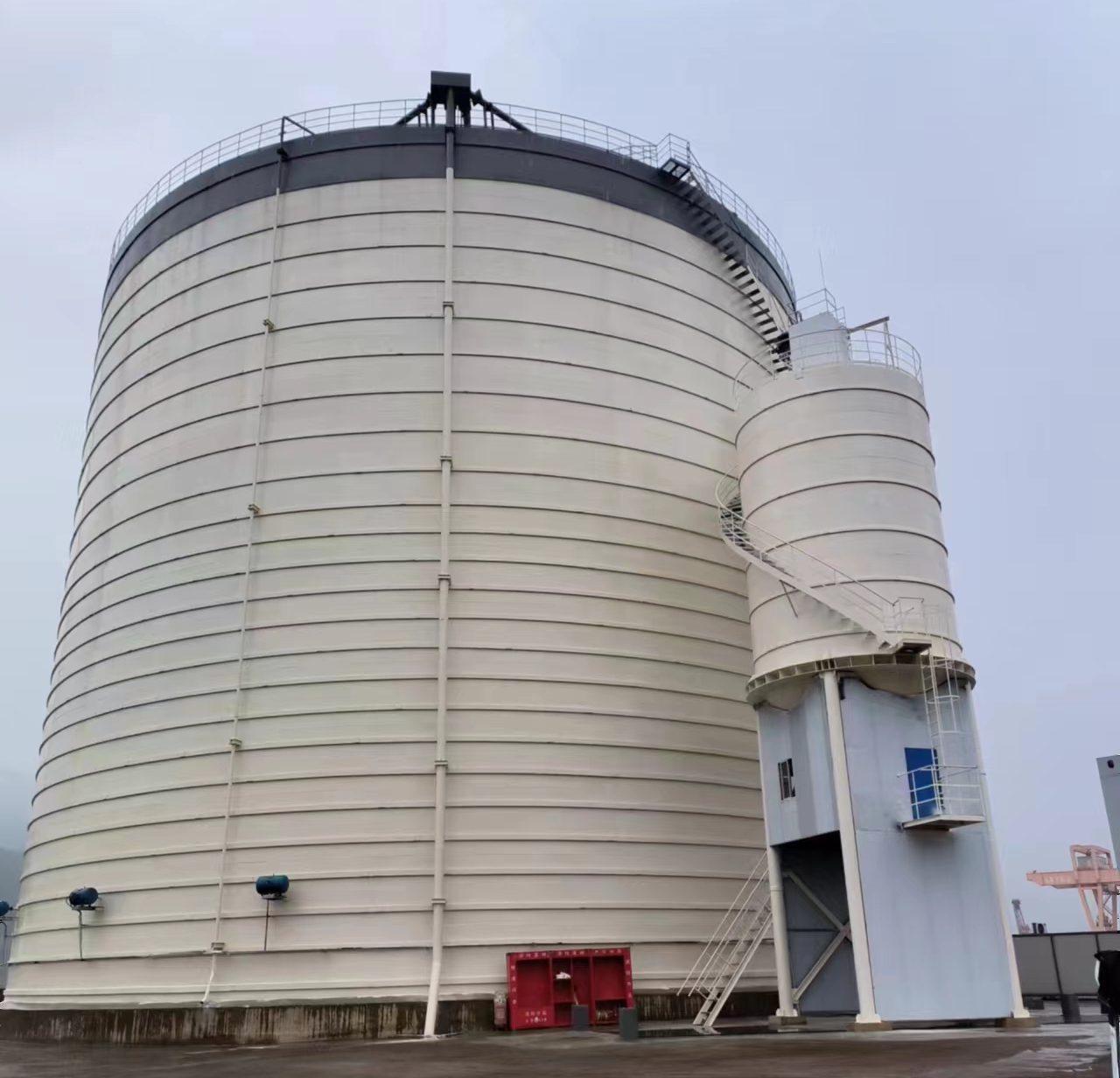 吉州10万吨水泥钢板库